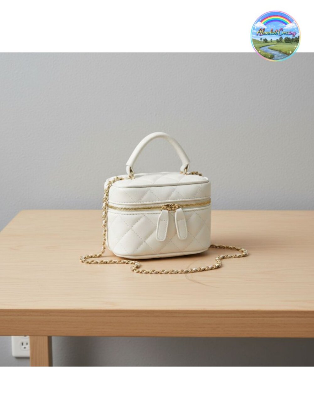 Vegan Leather Box Bag Crossbody Purse Chic Mini Handbag